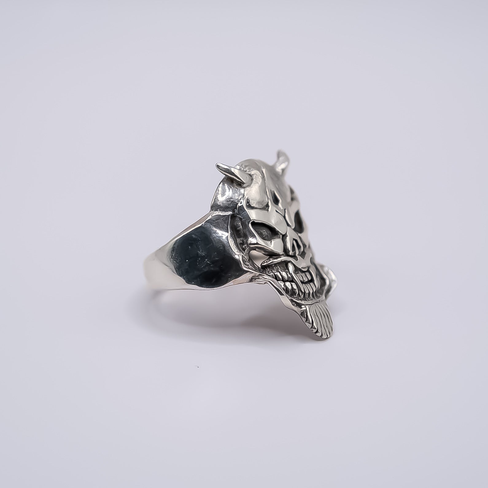 Skull Emblem Ring