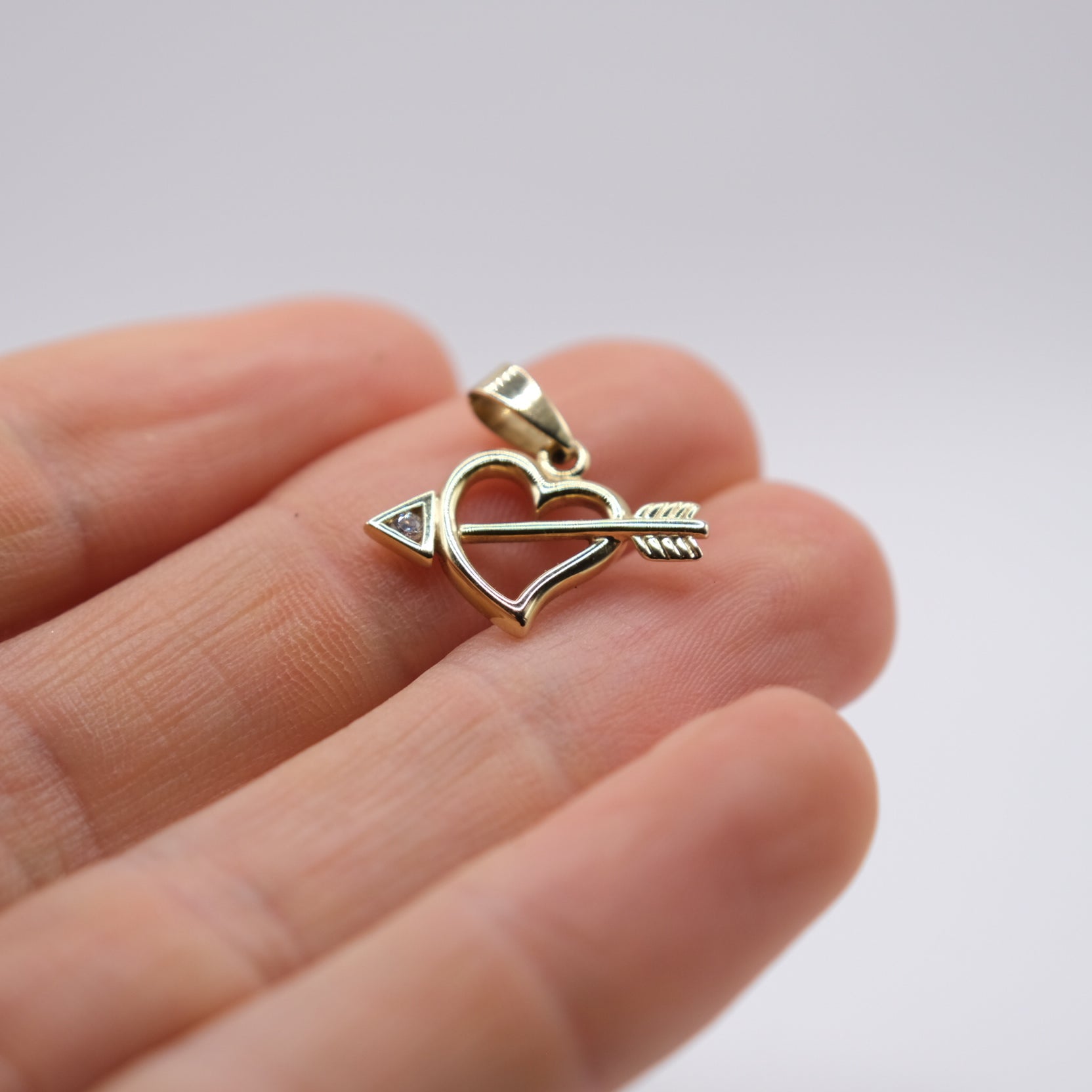 ‘Arrow through the Heart’ Pendant